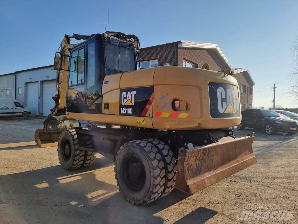 CAT M 316 D II ホイール式油圧ショベル（パワーショベル・ユンボ・バックホー）
