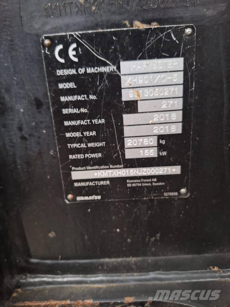 Komatsu 901 XC ハーベスター