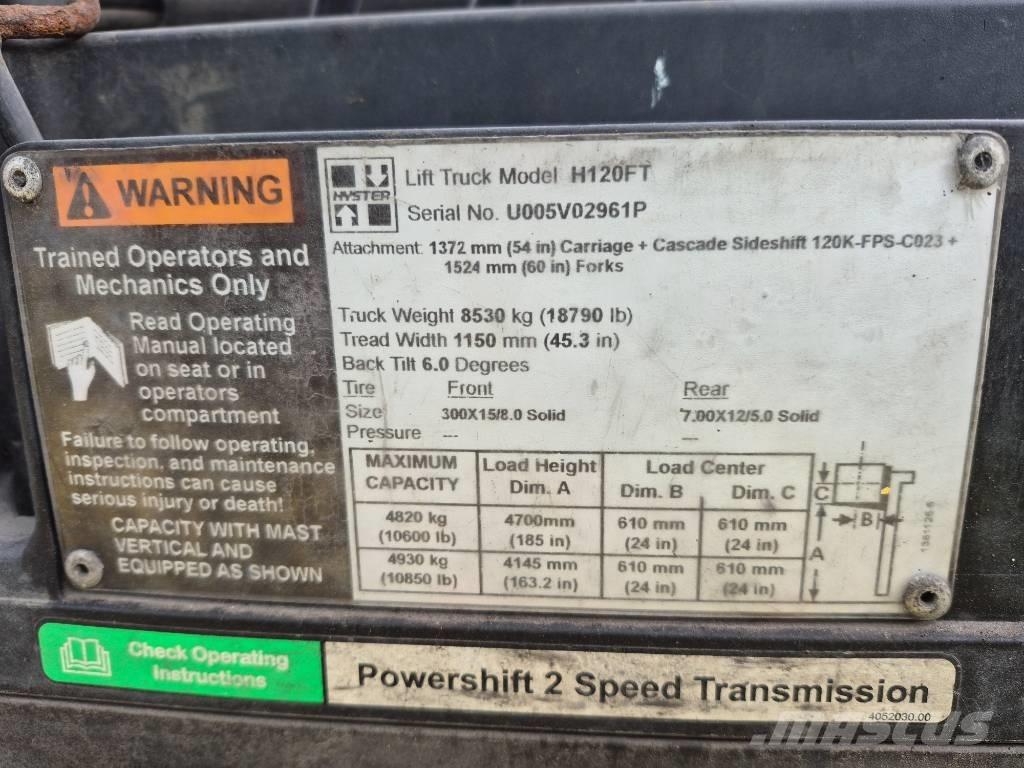 Hyster H 120 フォークリフト - その他