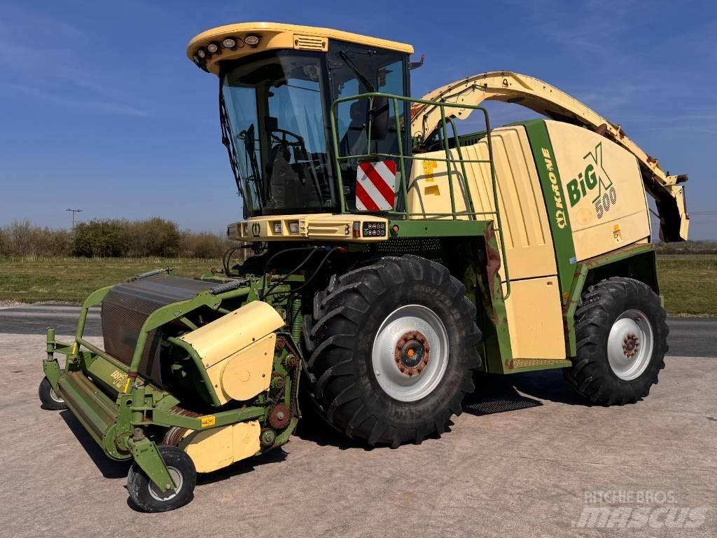 Krone Big X 500 自走式フォレージハーベスター