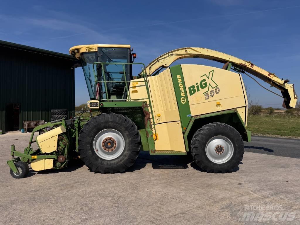 Krone Big X 500 自走式フォレージハーベスター