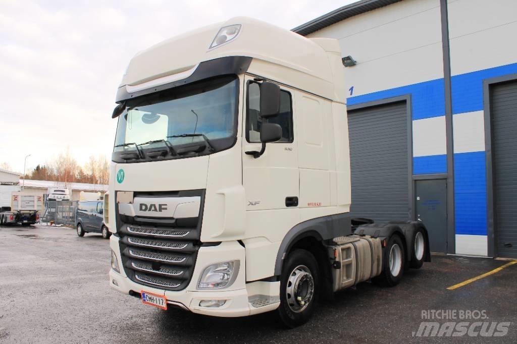DAF XF 530 FTS 中古トラクターヘッド | トレーラーヘッド