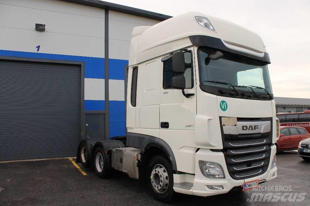 DAF XF 530 FTS 中古トラクターヘッド | トレーラーヘッド
