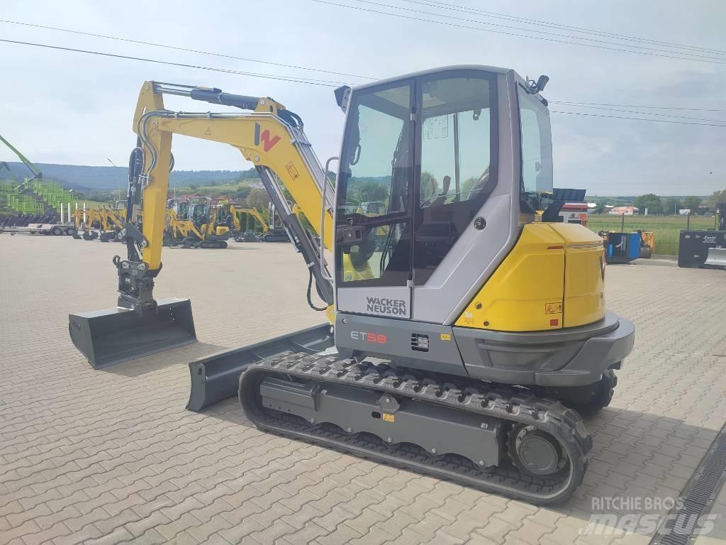 Wacker Neuson ET 58 大型油圧ショベル12t以上（パワーショベル・ユンボ）