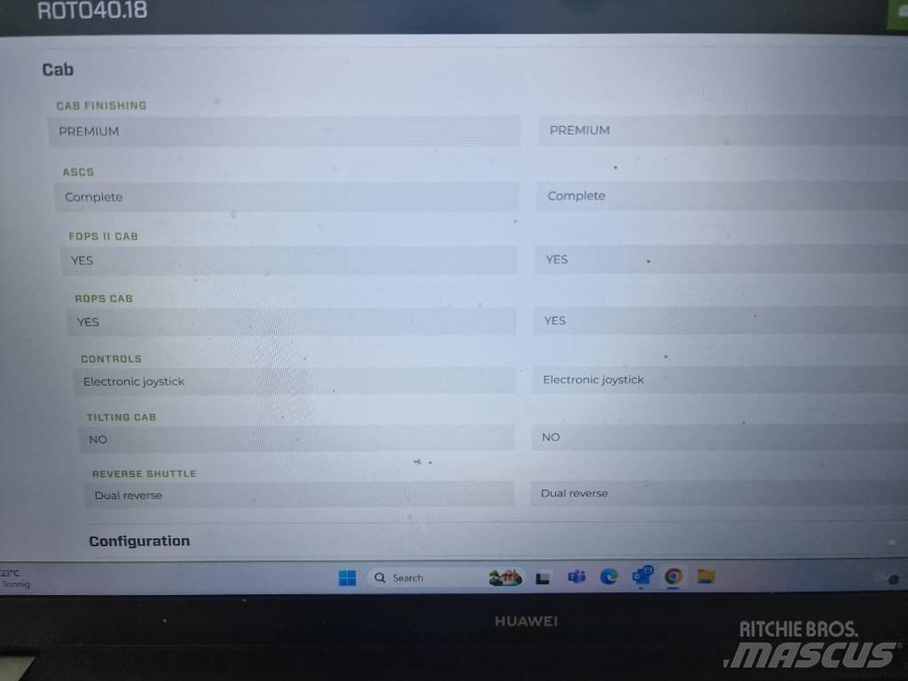 Merlo Roto 40.18 テレスコーピックハンドラー