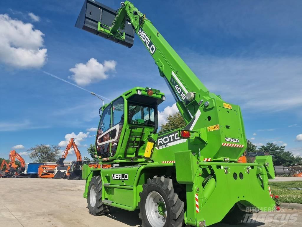 Merlo Roto 40.18 テレスコーピックハンドラー