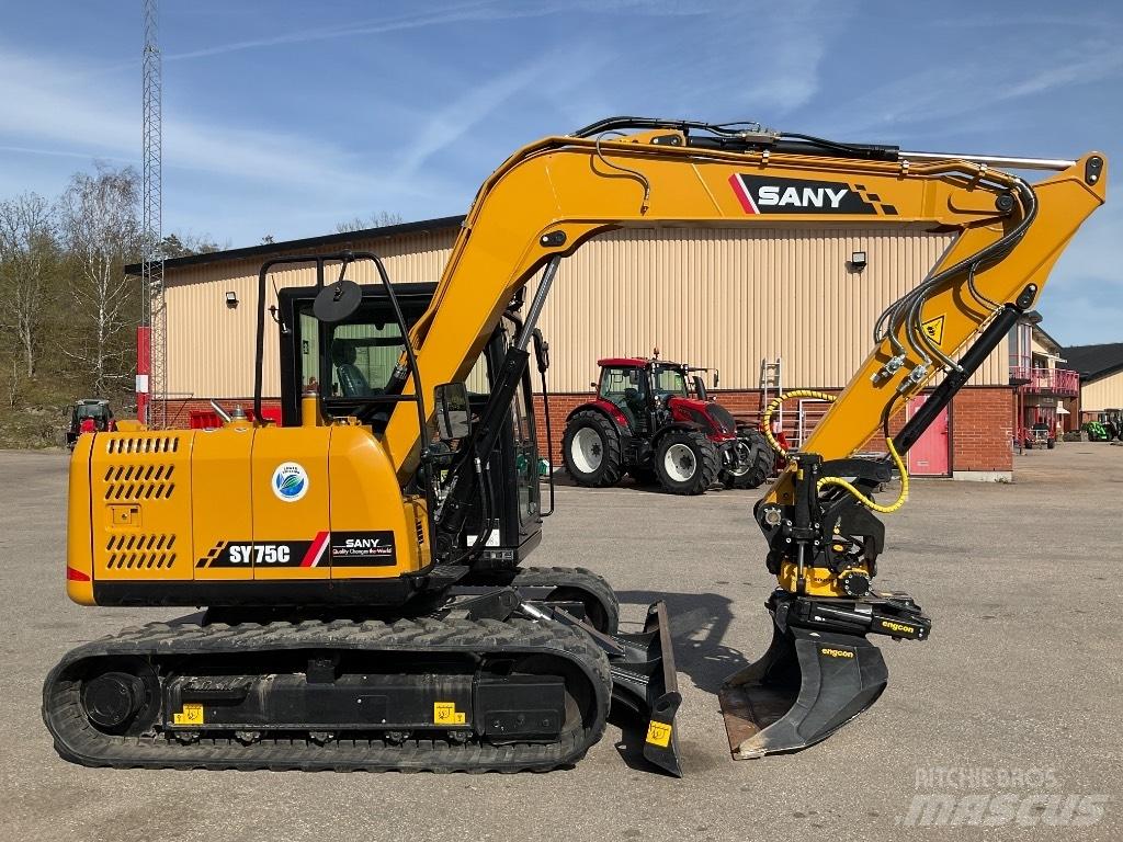 Sany SY 75 C 大型油圧ショベル12t以上（パワーショベル・ユンボ）