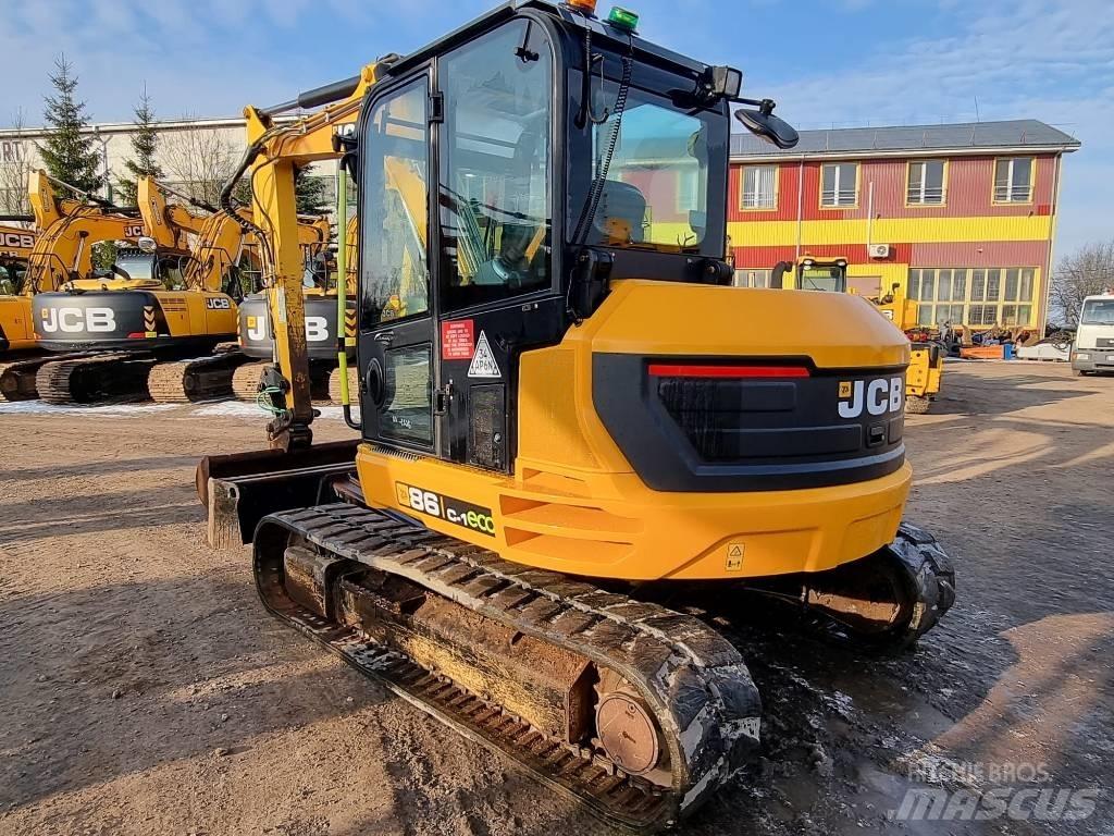 JCB 86 C-1 中型油圧ショベル 7ｔ-12ｔ（ユンボ・パワーショベル・バックホー）
