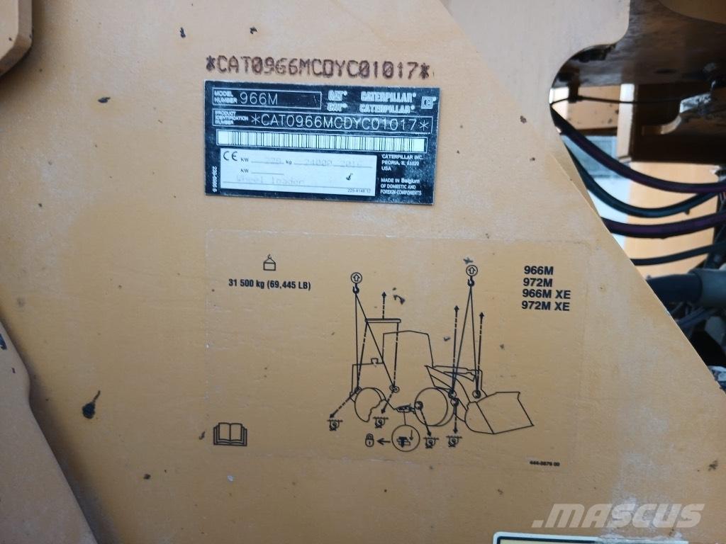 CAT 966 M ホイールローダー・タイヤショベル