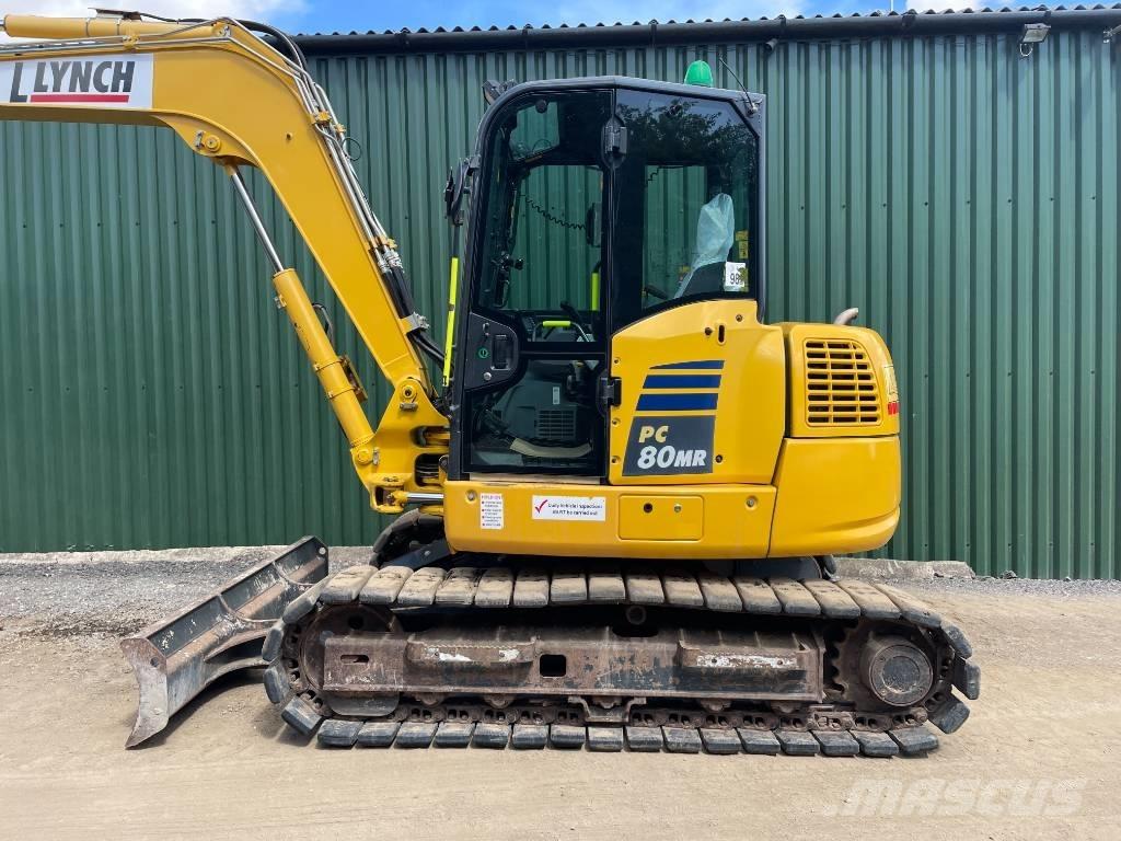 Komatsu PC 80 MR-5E0 中型油圧ショベル 7ｔ-12ｔ（ユンボ・パワーショベル・バックホー）