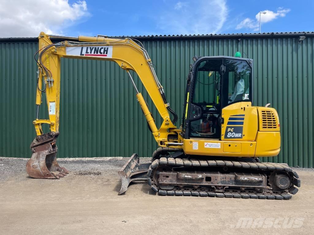 Komatsu PC 80 MR-5E0 中型油圧ショベル 7ｔ-12ｔ（ユンボ・パワーショベル・バックホー）