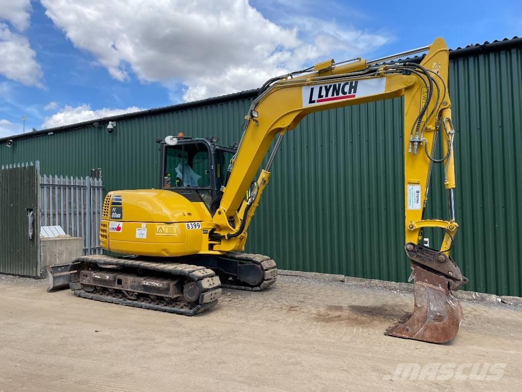 Komatsu PC 80 MR-5E0 中型油圧ショベル 7ｔ-12ｔ（ユンボ・パワーショベル・バックホー）