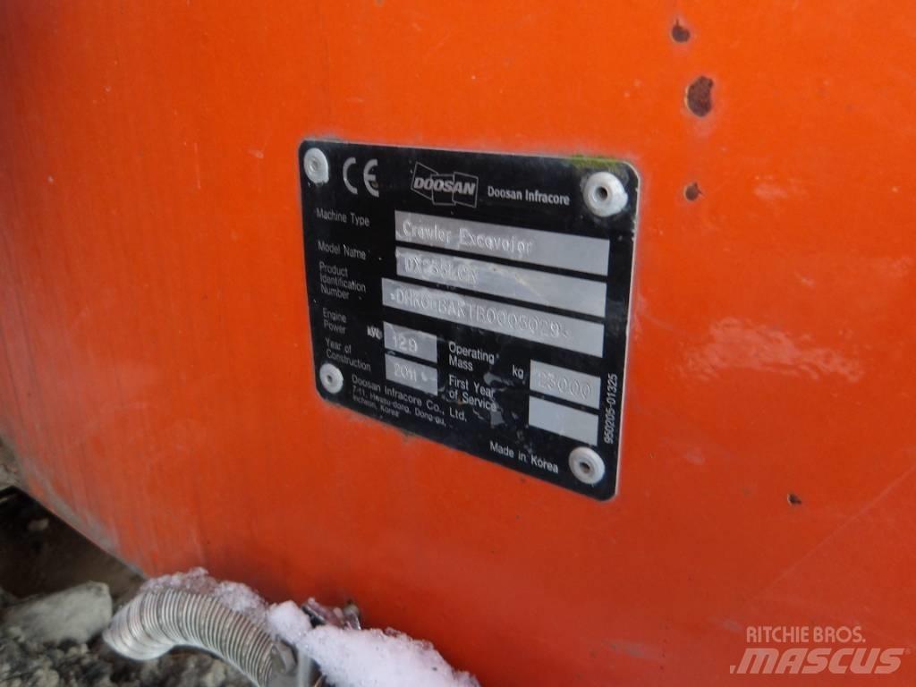 Doosan DX 235 LCR 大型油圧ショベル12t以上（パワーショベル・ユンボ）