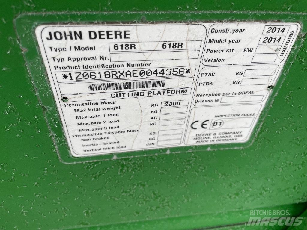 John Deere W 540 コンバイン