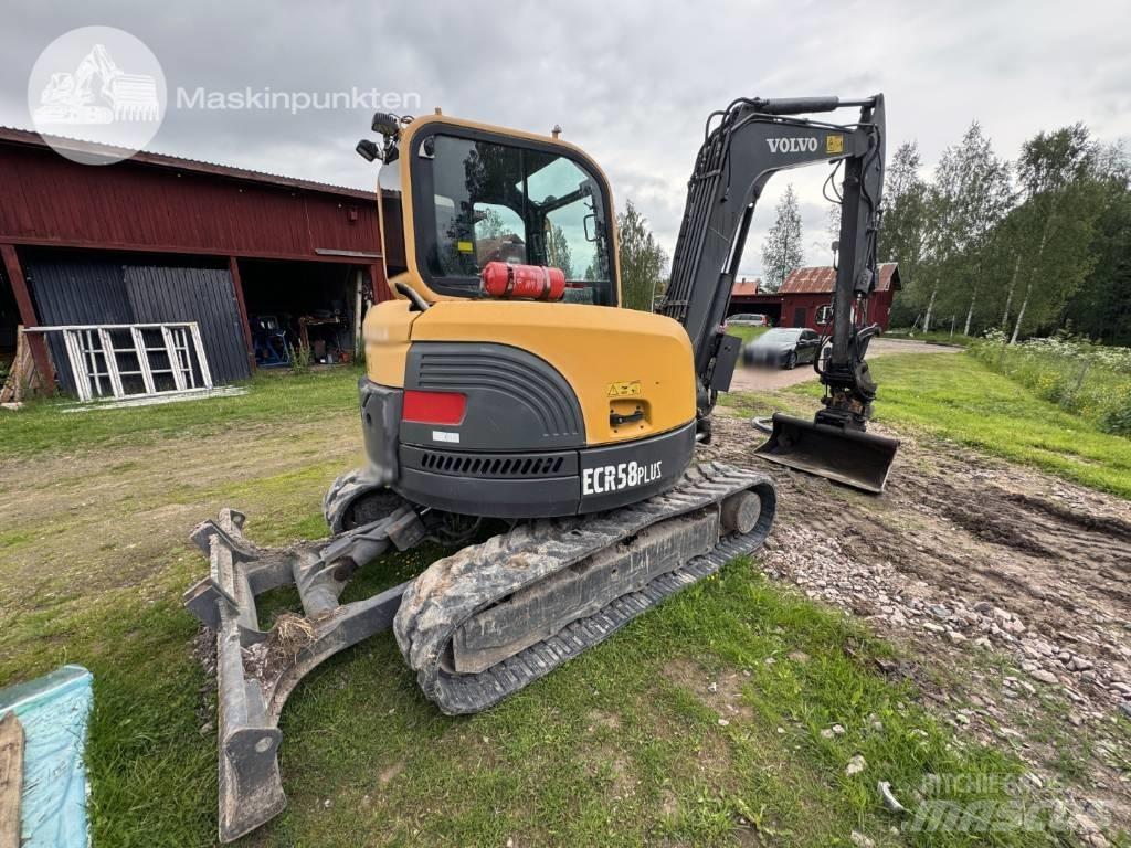 Volvo ECR 58 ミニ油圧ショベル 7t以下（ミニユンボ・ミニディガー）