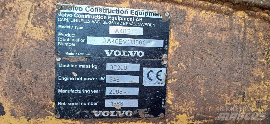Volvo A 40 E アーティキュレート式ダンプトラック