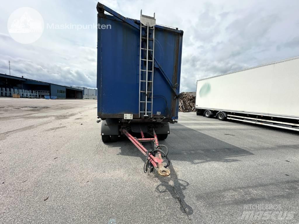 Eksjövagnen FS 18-20 ウッドチップ運搬用トレーラー