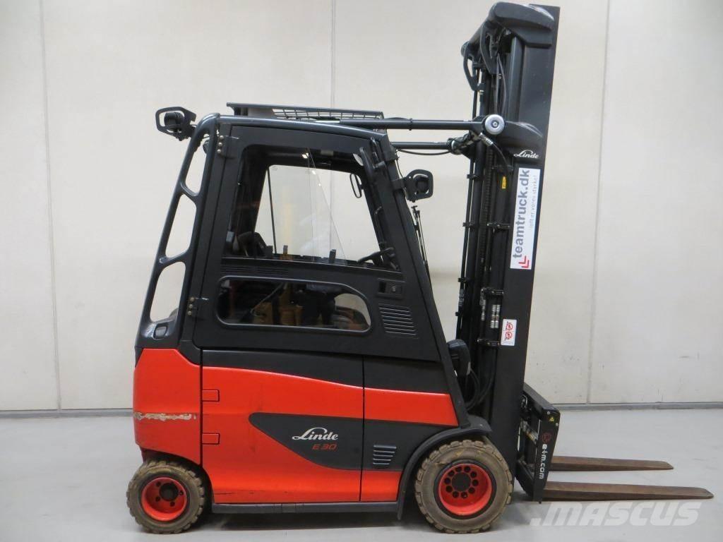 Linde E30H-01/600 バッテリーフォークリフト