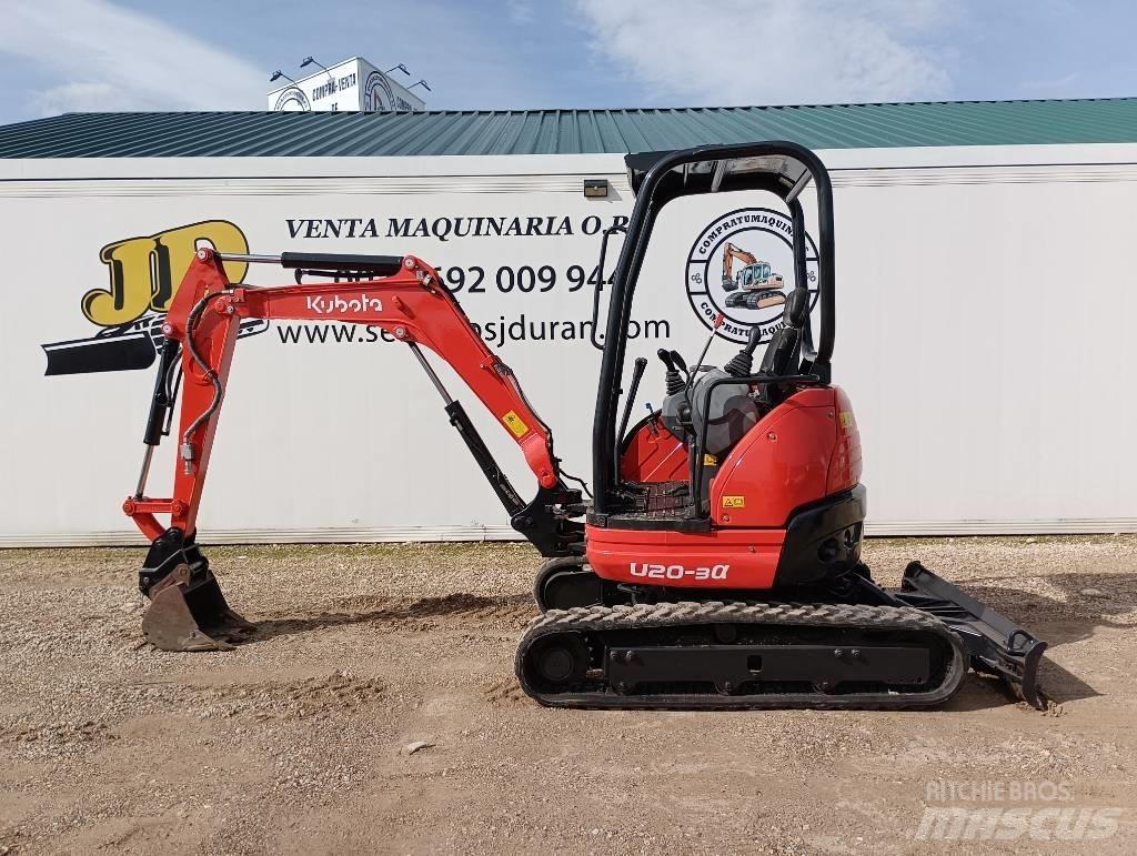 Kubota U 20-3a ミニ油圧ショベル 7t以下（ミニユンボ・ミニディガー）