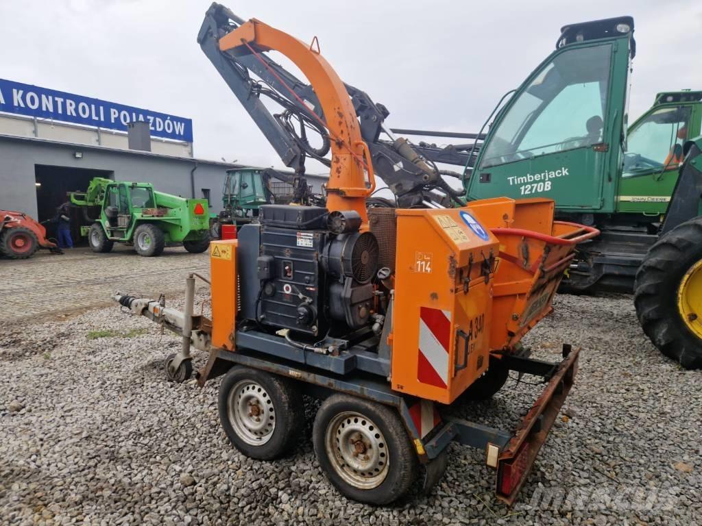 Jensen A340 ウッドチッパー