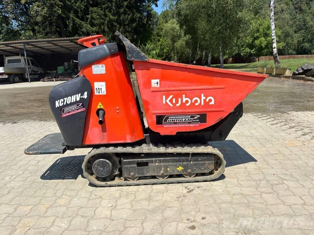 Kubota KC 70 サイト　ダンプ