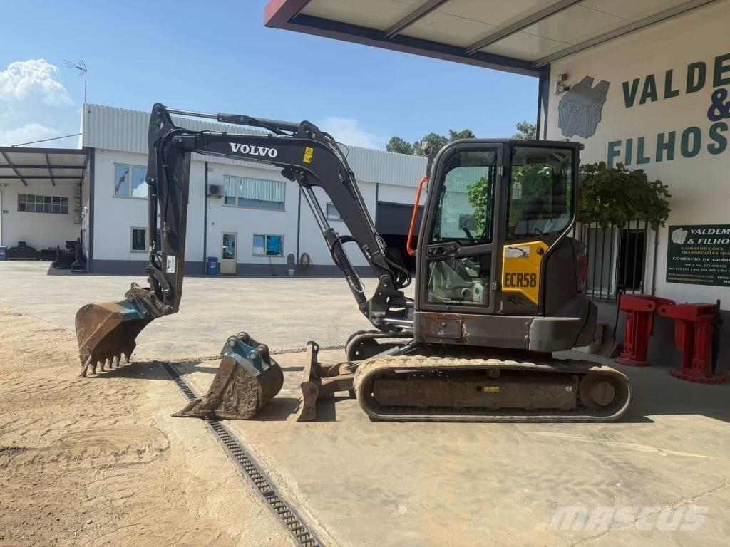 Volvo ECR 58 F ミニ油圧ショベル 7t以下（ミニユンボ・ミニディガー）