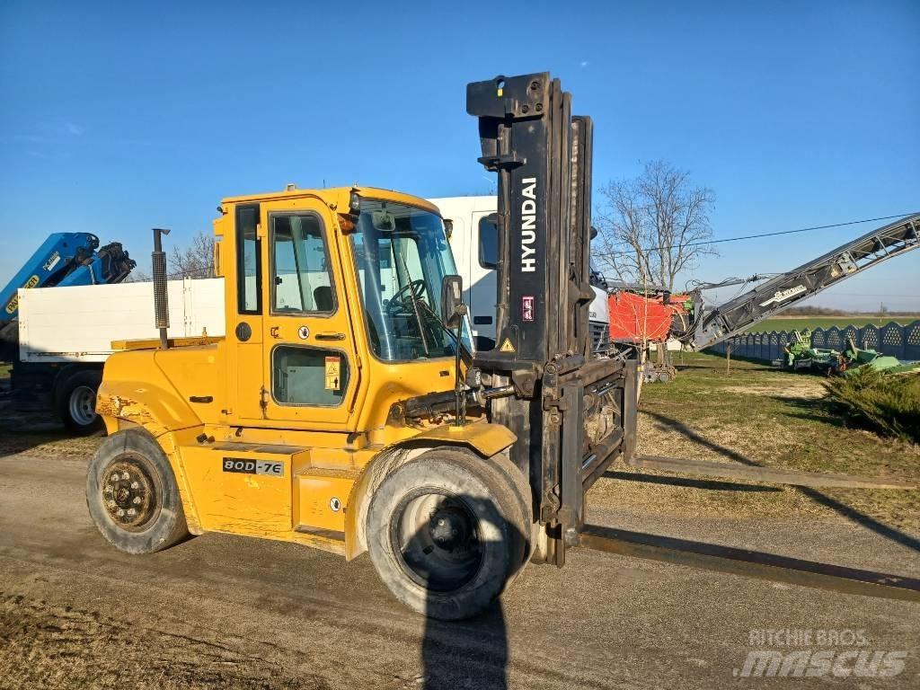 Hyundai 80 D-7 E ディーゼル・軽油