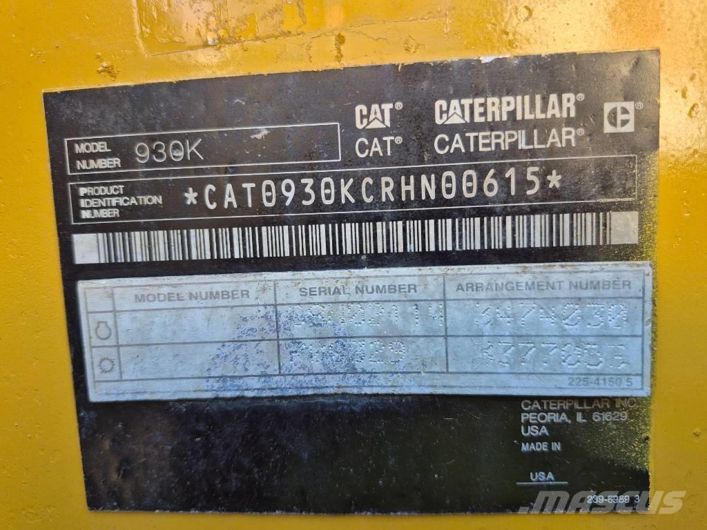 CAT 930 K ホイールローダー・タイヤショベル