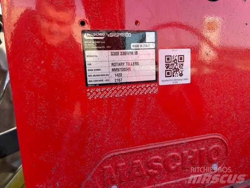 Maschio G 300 土壌準備作業