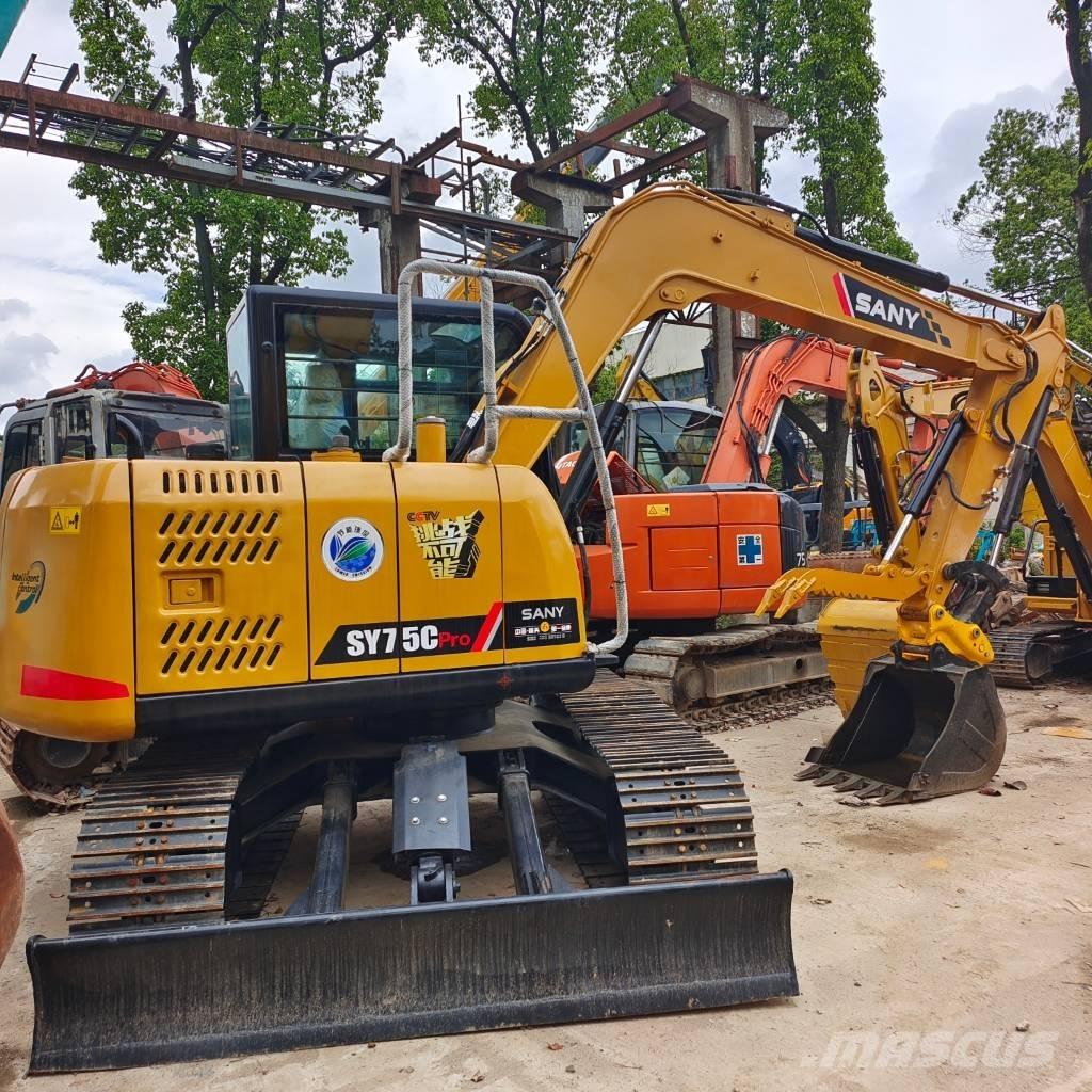 Sany SY 75 C 大型油圧ショベル12t以上（パワーショベル・ユンボ）