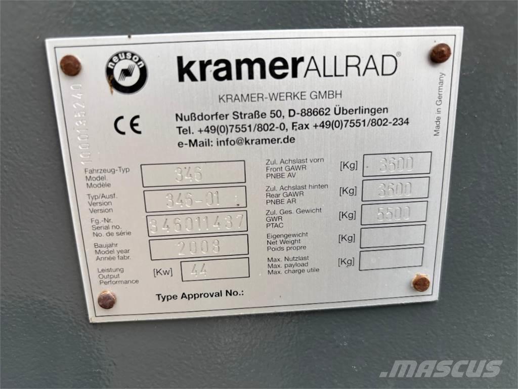 Kramer 750 ホイールローダー・タイヤショベル