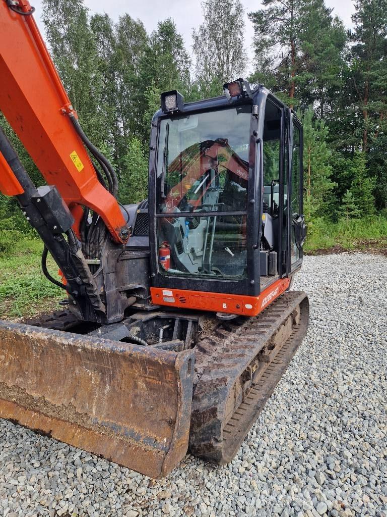 Kubota KX 080-4 中型油圧ショベル 7ｔ-12ｔ（ユンボ・パワーショベル・バックホー）