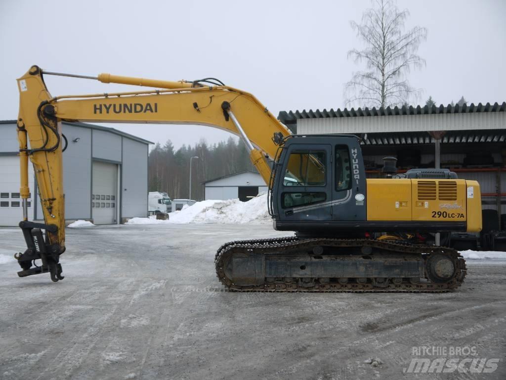 Hyundai R 290 LC-7A 大型油圧ショベル12t以上（パワーショベル・ユンボ）