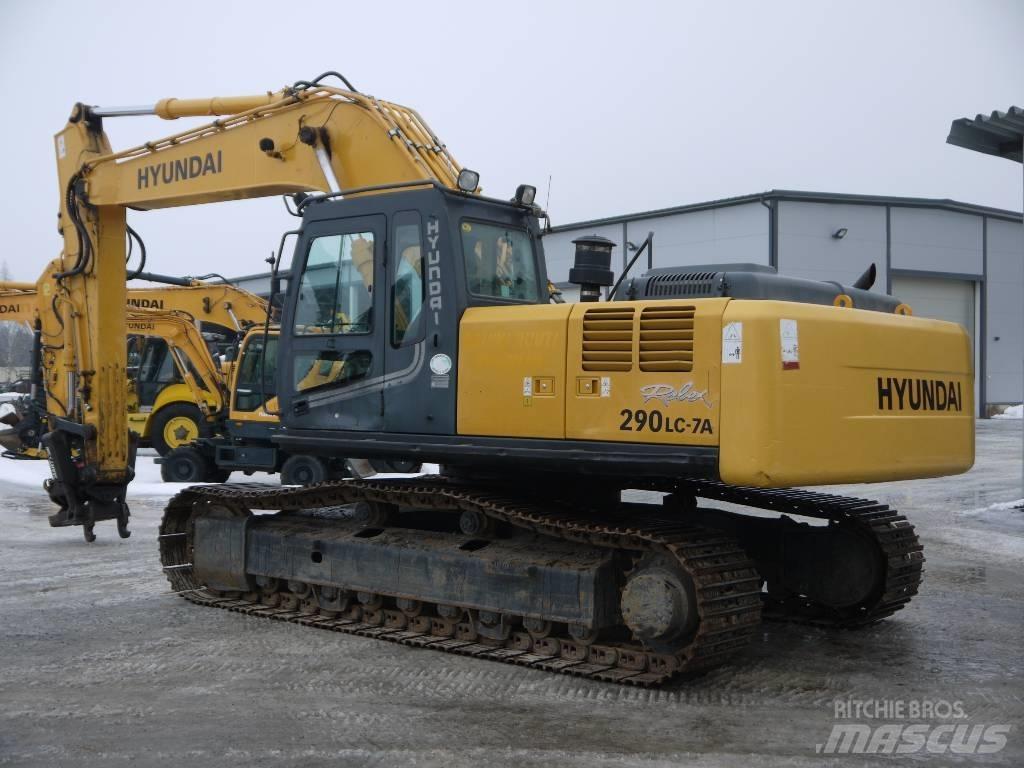 Hyundai R 290 LC-7A 大型油圧ショベル12t以上（パワーショベル・ユンボ）