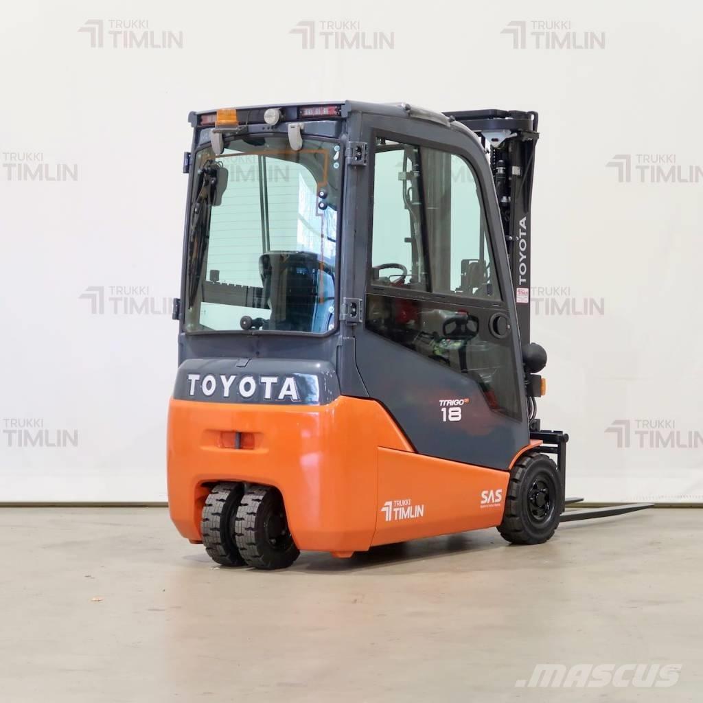 Toyota 8FBE18T バッテリーフォークリフト