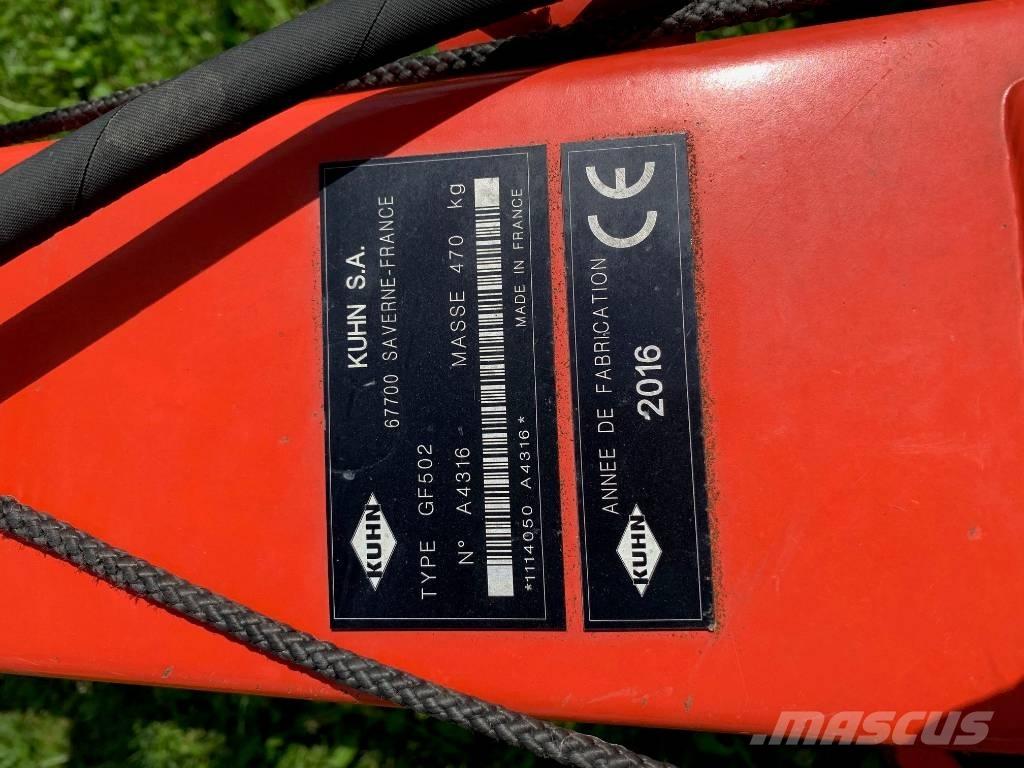 Kuhn GF 502 テッダー・テッダーレーキ