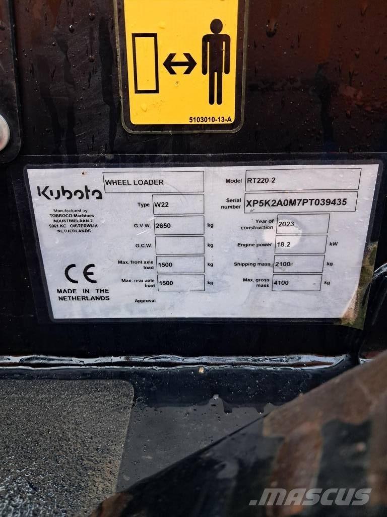 Kubota RT 220-2e ミニローダー