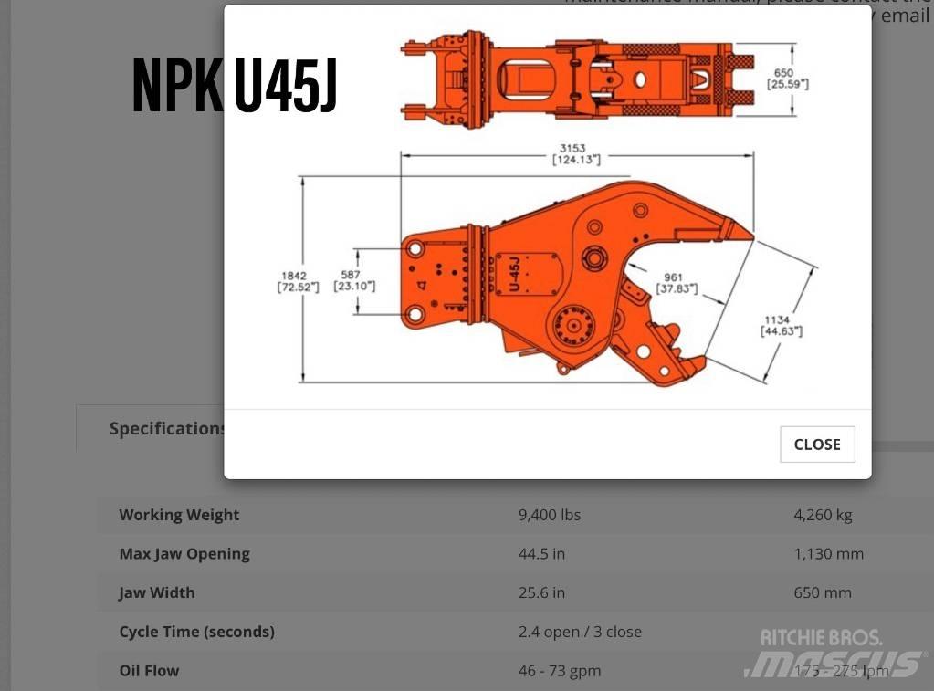 NPK U 45 JR その他部品