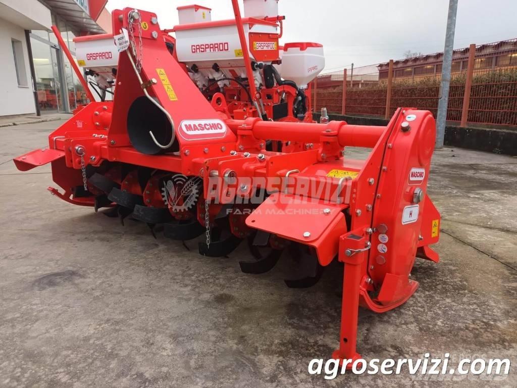 Maschio H 185 パワーハローとロータリーハロー