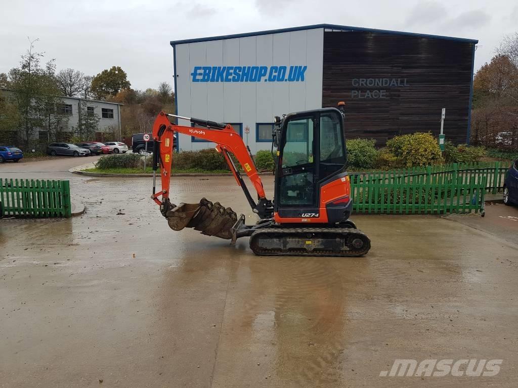 Kubota U27-4 ミニ油圧ショベル 7t以下（ミニユンボ・ミニディガー）