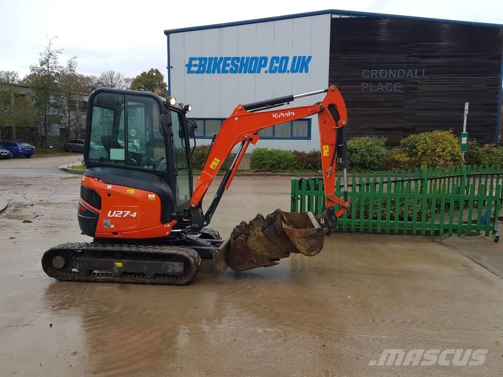 Kubota U27-4 ミニ油圧ショベル 7t以下（ミニユンボ・ミニディガー）