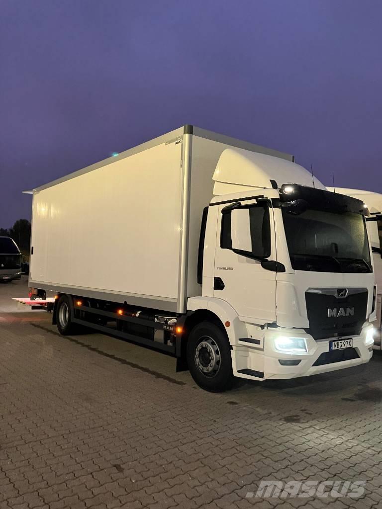 MAN TGM 18.290 4X2 ボックスボディー、ウイング、箱車