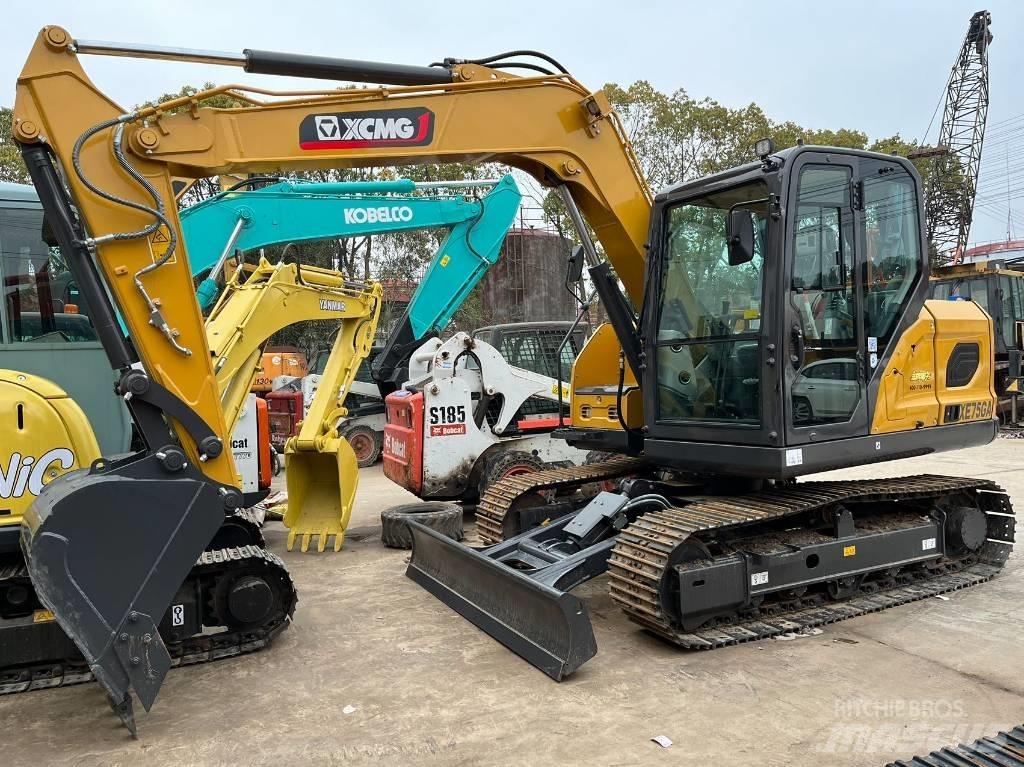 XCMG XE 75 D 中型油圧ショベル 7ｔ-12ｔ（ユンボ・パワーショベル・バックホー）