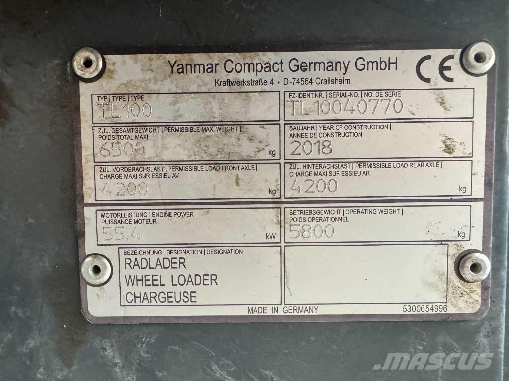 Terex Schaeff TL100 ホイールローダー・タイヤショベル
