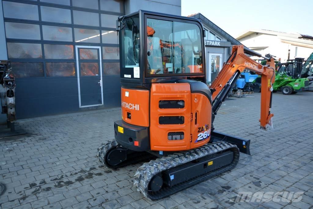 Hitachi ZX 26 U-6 ミニ油圧ショベル 7t以下（ミニユンボ・ミニディガー）