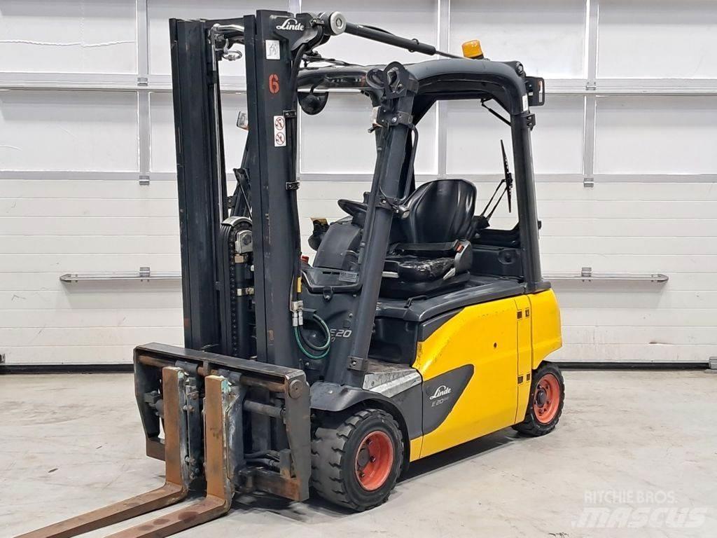 Linde E20PL-02 バッテリーフォークリフト