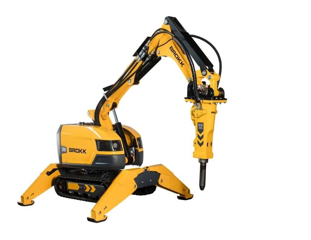 Brokk 200 解体油圧ショベル