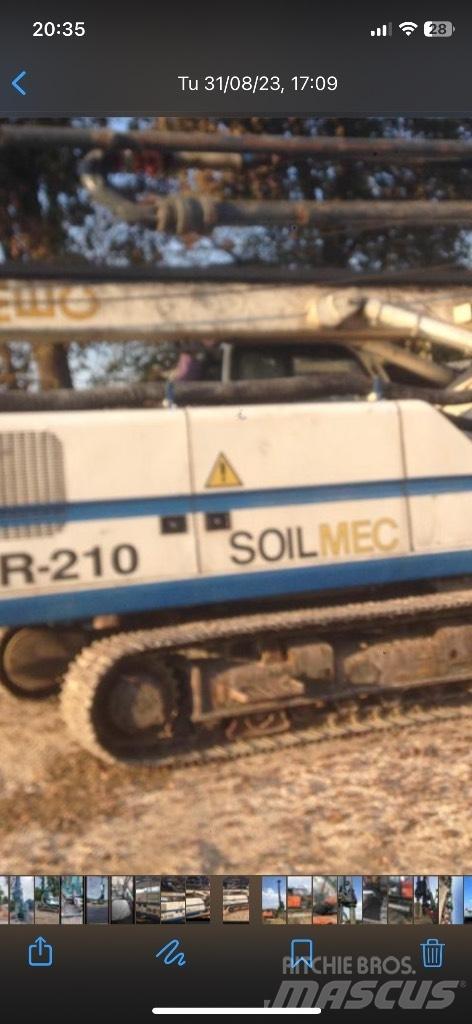  Soil mec R 210. Cfa 他のドリル機械