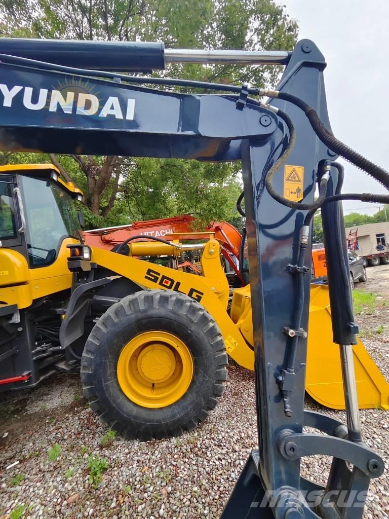 Hyundai R60W ホイール式油圧ショベル（パワーショベル・ユンボ・バックホー）