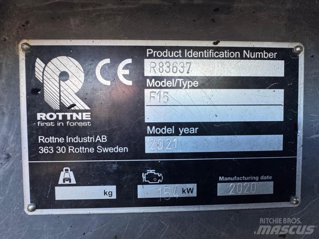 Rottne F15D フォワーダー